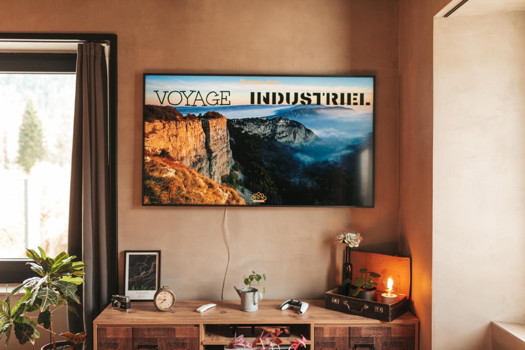 Appartement Thematique: Voyage Industriel Travers Exterior foto